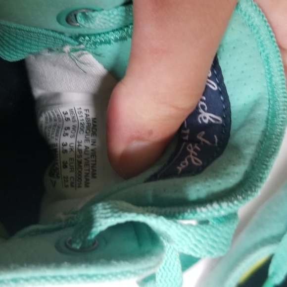 Aqua Converse with lunarlon - Picture 4 of 6